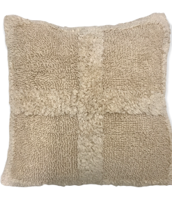 Stone Wash Cross Pattern Pillow